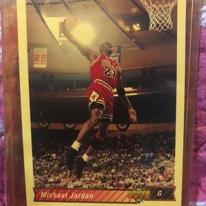 Michael Jordan Upper Deck 92-93 card. Rare deal!
